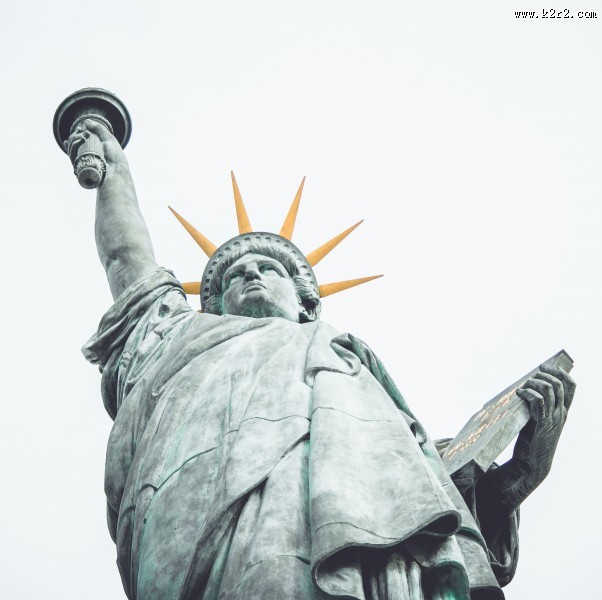 美国纽约自由女神像的图片