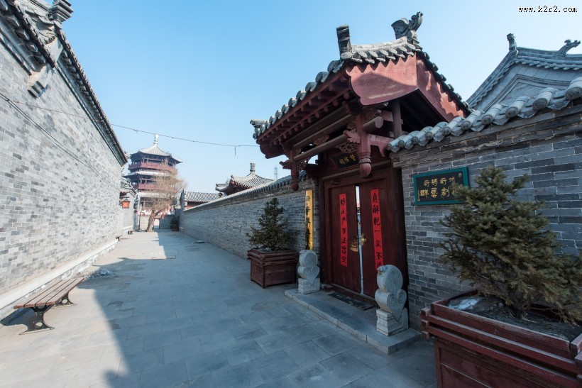 河北张家口蔚县建筑风景图片