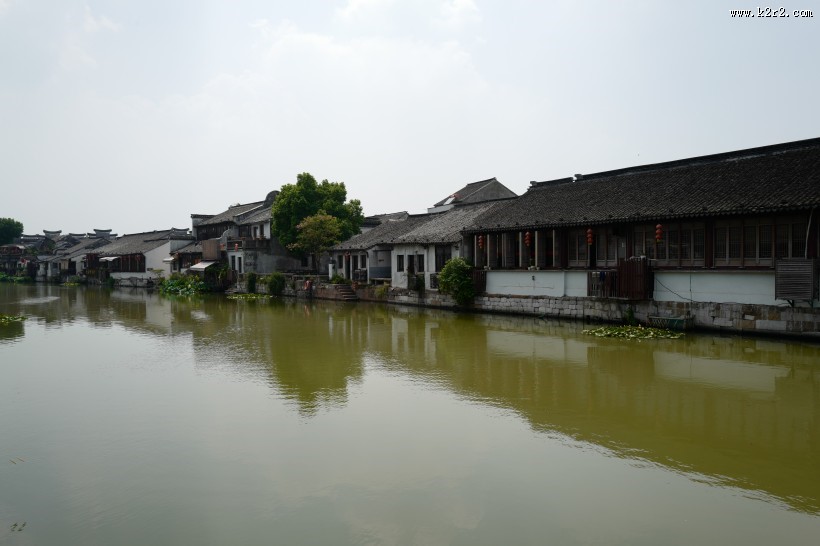 江苏震泽古镇人文风景图片