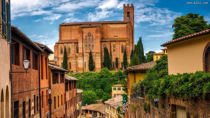 秋天的加利福尼亚州自然风景图片