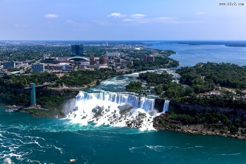 加拿大尼亚加拉大瀑布风景图片