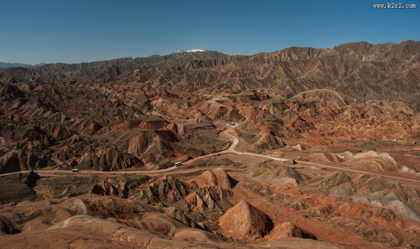 张掖七彩丹霞自然风景图片