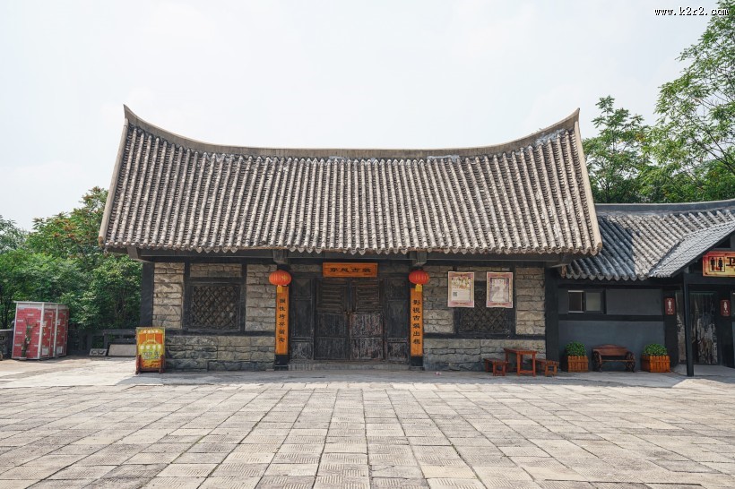 河南焦作影视城建筑风景图片