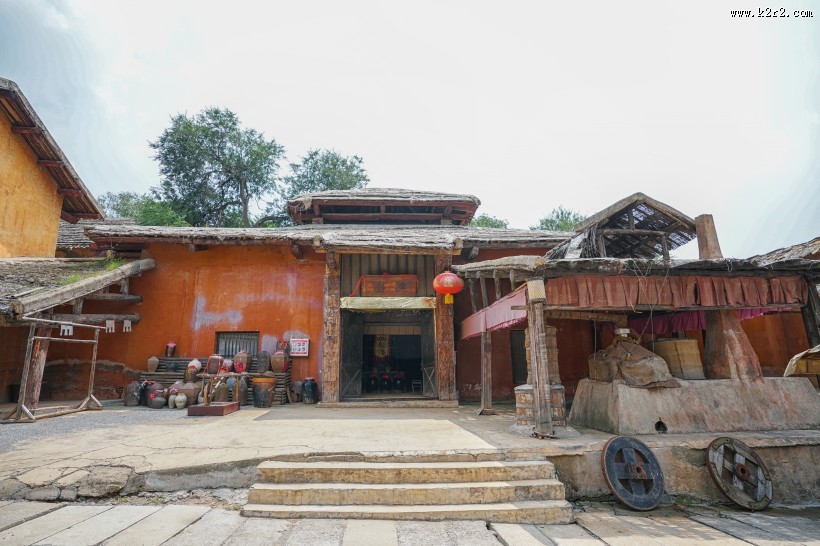 河南焦作影视城建筑风景图片