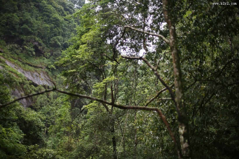 河南洛阳九龙瀑布自然风景图片