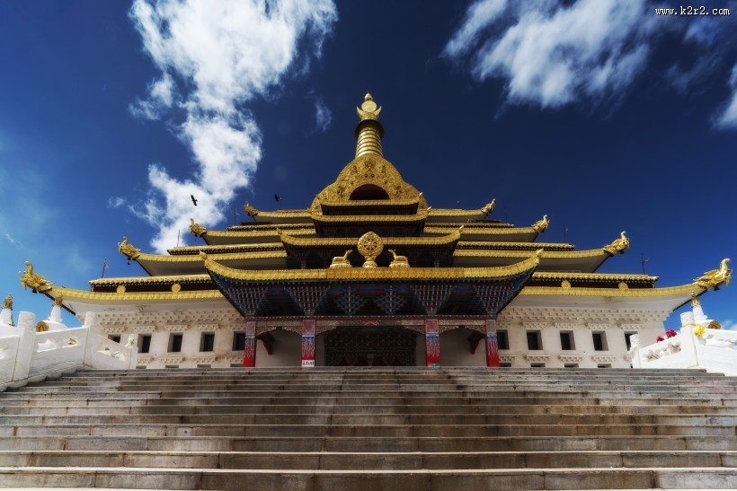 四川色达自然风景图片