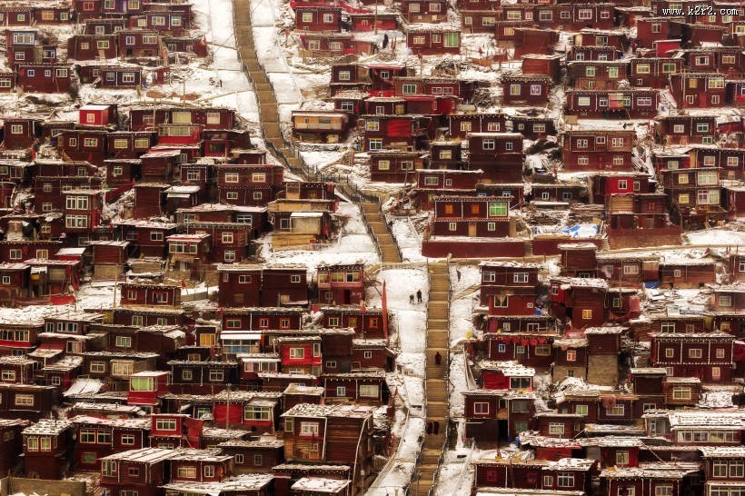 四川色达自然风景图片