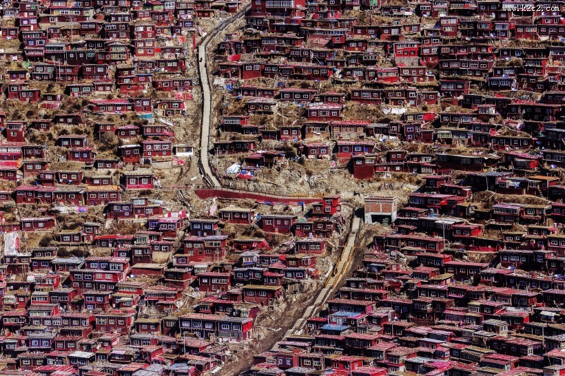 四川色达自然风景图片