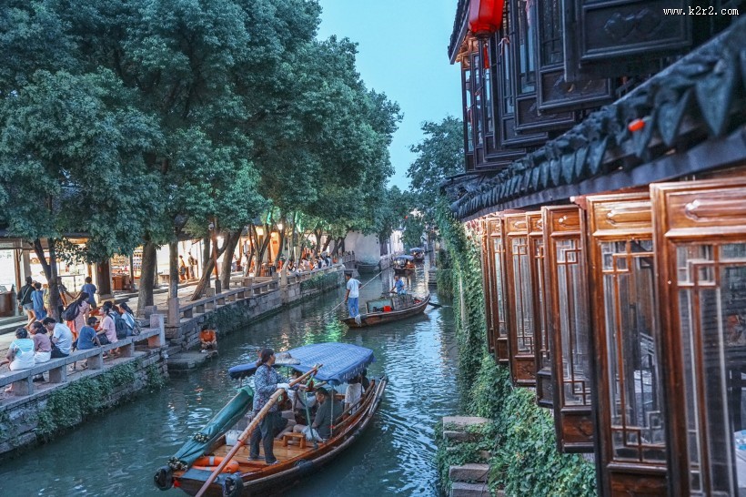 江苏周庄人文风景图片