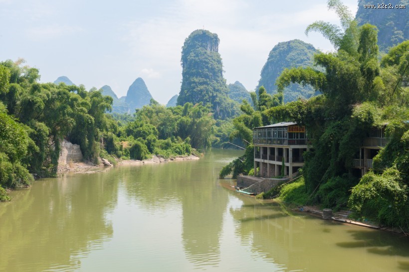 广西桂林漓江自然风景图片