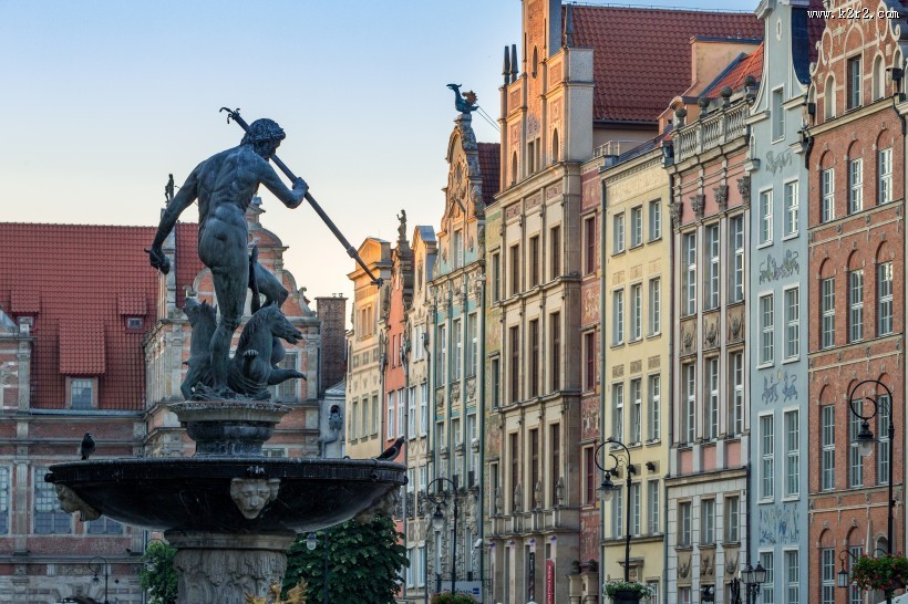 波兰格但斯克建筑风景图片