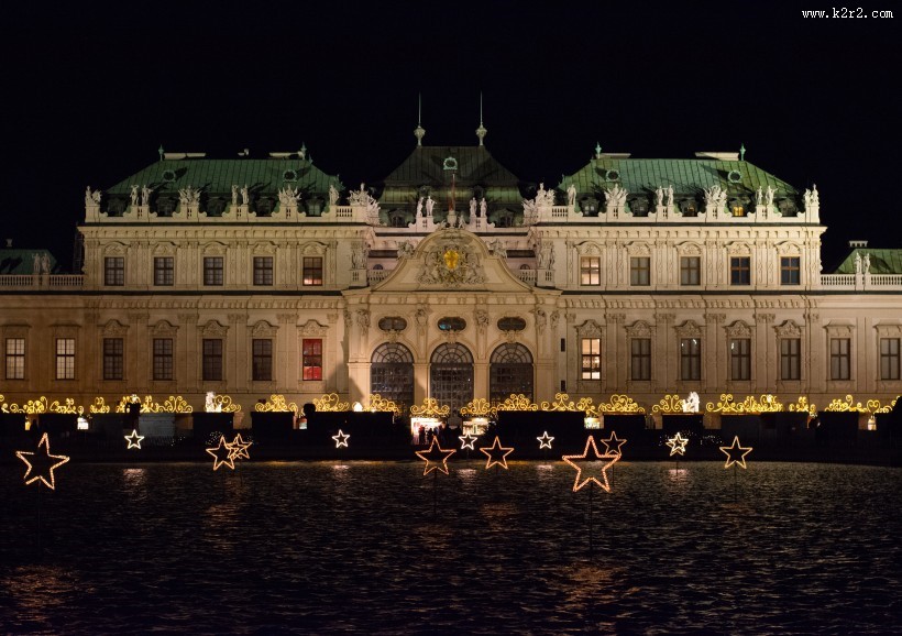 奥地利维也纳美景宫图片