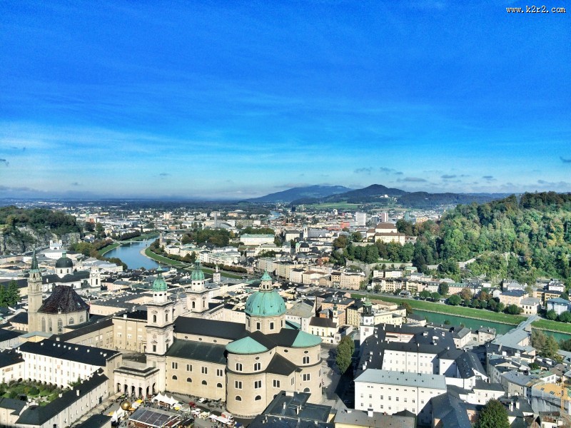 奥地利共和国萨尔茨堡城市图片大全