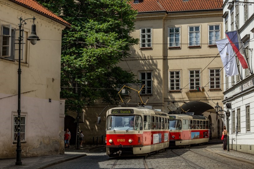 捷克首都布拉格风景图片