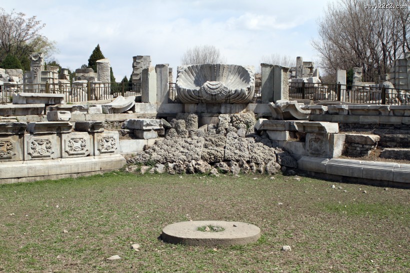 北京圆明园遗址公园图片