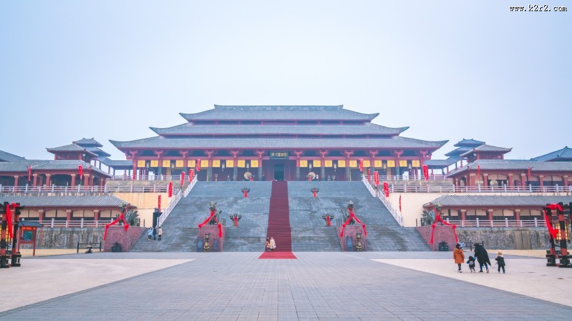 浙江横店影视城风景图片