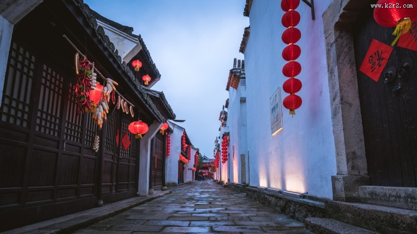 浙江横店影视城风景图片