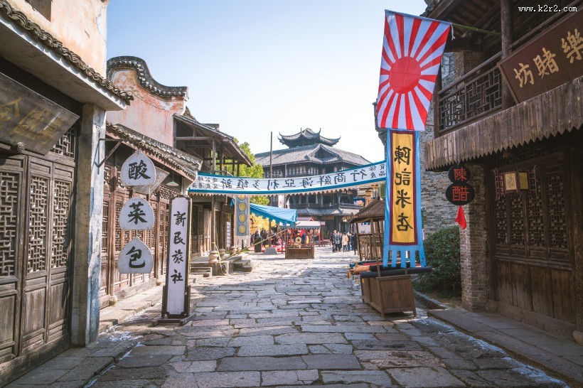 浙江横店影视城风景图片