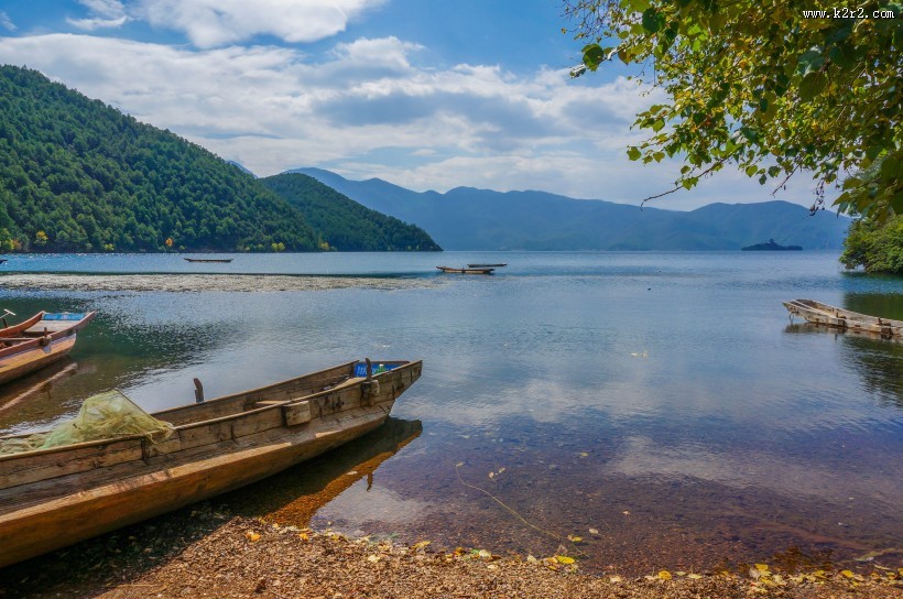 云南丽江泸沽湖图片