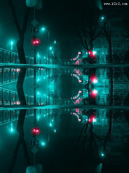 美丽的城市夜景图片