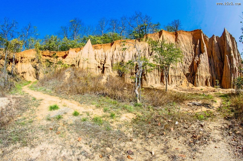 泰国峡谷遗址图片