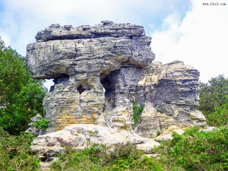 泰国岩石遗址图片大全