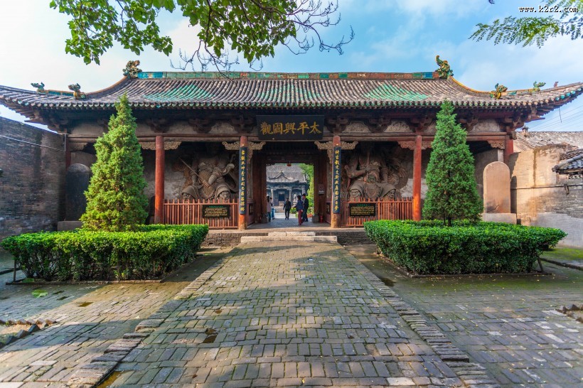 山西平遥人文风景图片