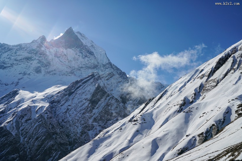 尼泊尔安纳普尔纳风景图片