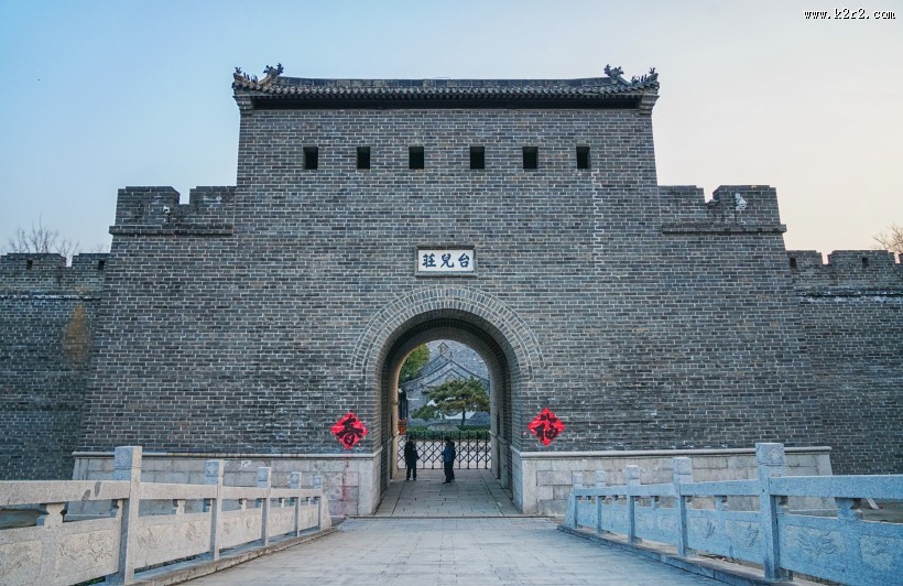 山东枣庄台儿庄古城风景图片