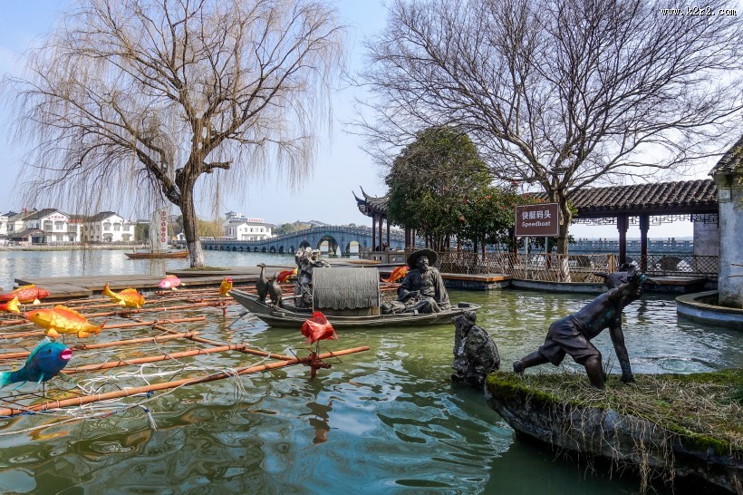 江苏周庄古镇风景图片