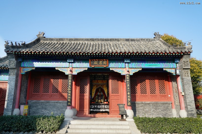 山东枣庄台儿庄地标建筑风景图片