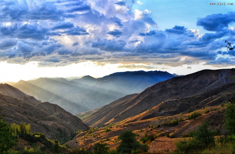 土耳其秋季自然风景图片