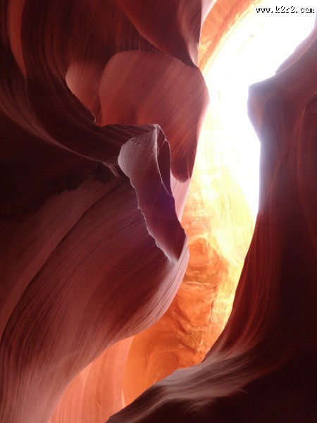 美国羚羊大峡谷风景图片