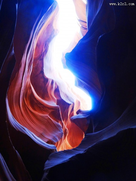 美国羚羊大峡谷风景图片