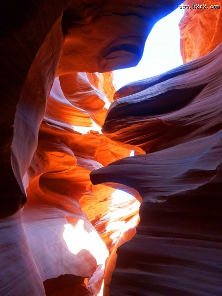美国羚羊大峡谷风景图片