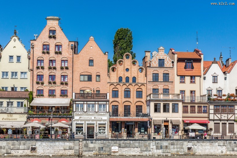 波兰首都华沙城市风景图片