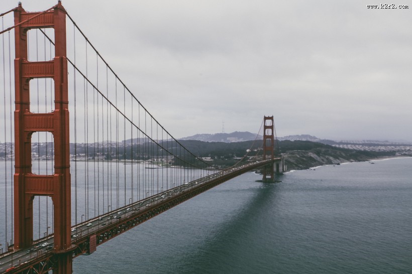 美国旧金山金门大桥风景图片