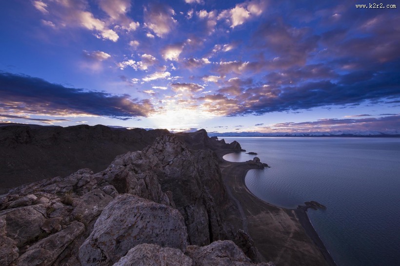 西藏圣象天门风景图片