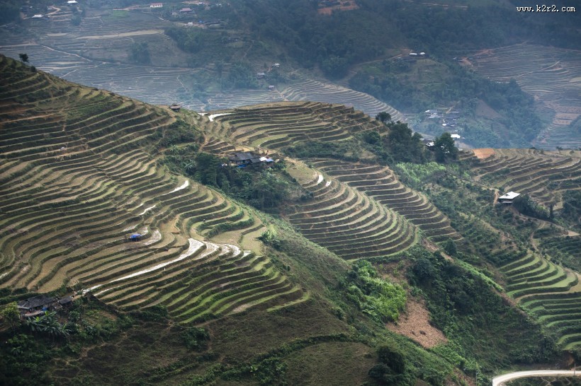 越南乡村田园风景图片大全