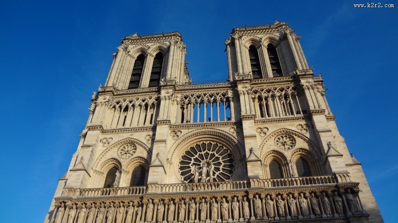 法国巴黎圣母院图片