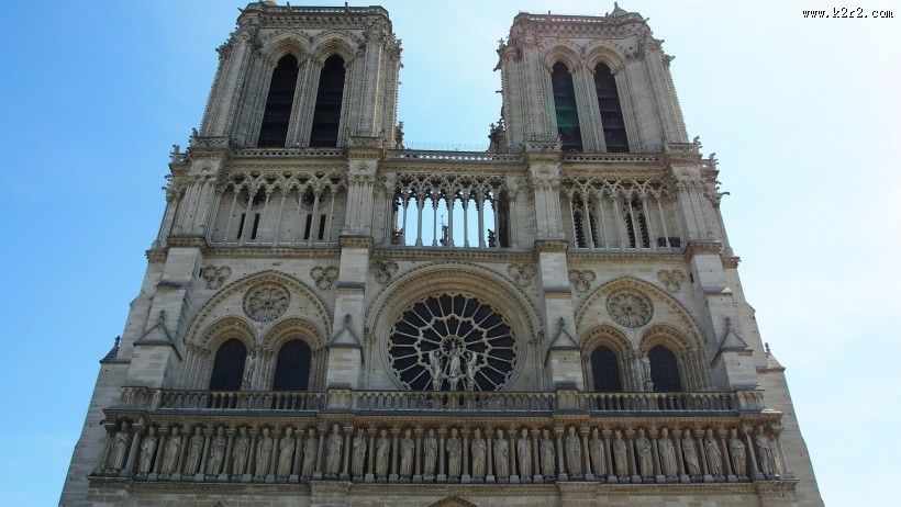 法国巴黎圣母院图片