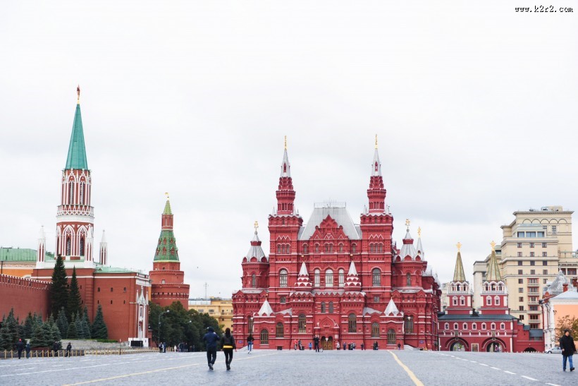 俄罗斯莫斯科红场建筑风景图片大全
