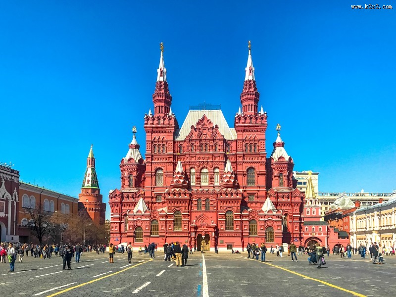 俄罗斯莫斯科建筑风景图片