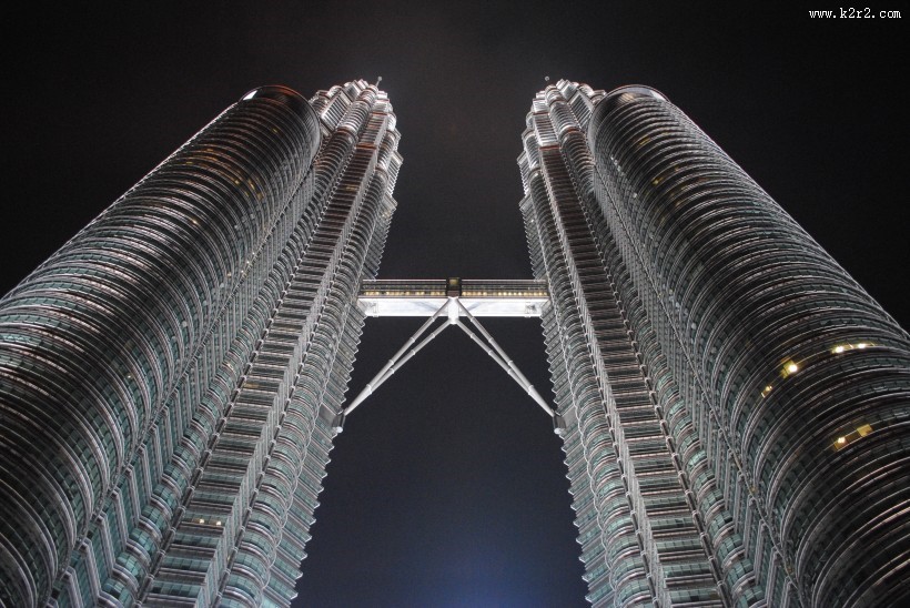 马来西亚吉隆坡石油双塔图片