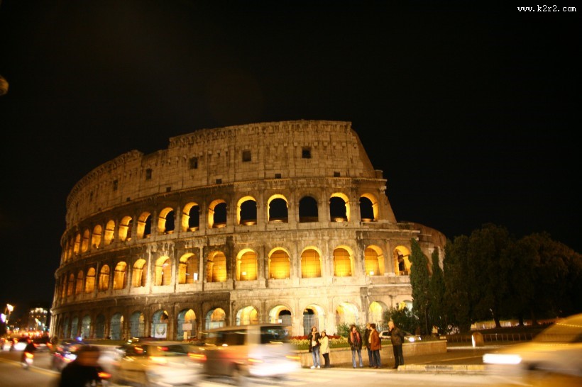 古老的罗马斗兽场高清图片