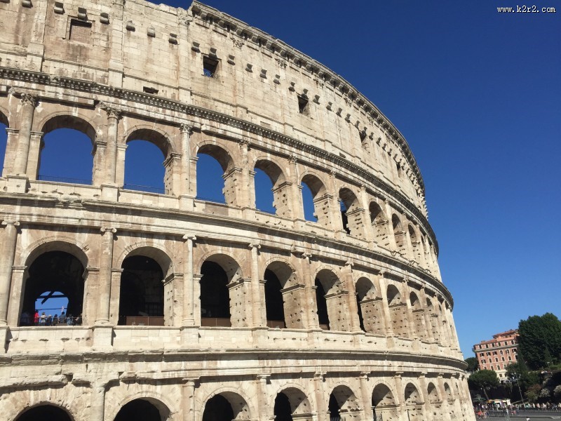 古老的罗马斗兽场高清图片