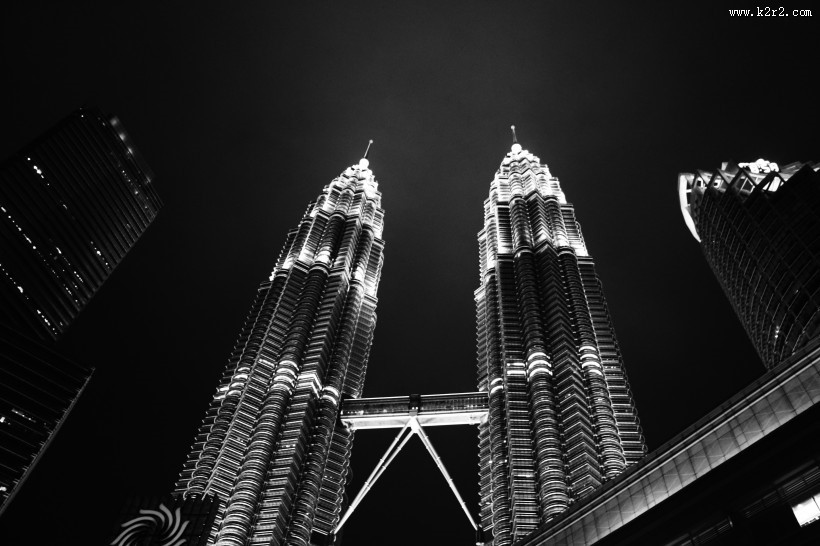 马来西亚吉隆坡石油双塔图片大全