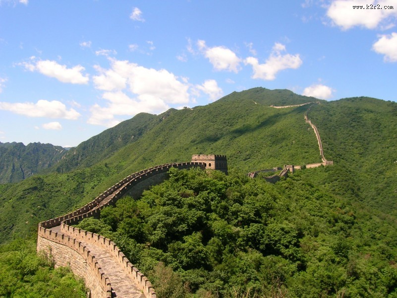 金山岭长城风景图片