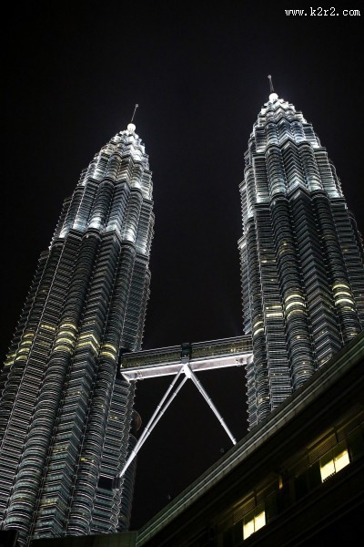 马来西亚吉隆坡石油双塔图片大全