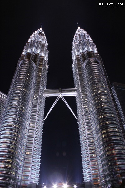 马来西亚吉隆坡石油双塔图片大全